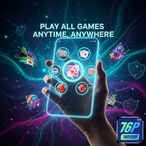 Mobile casino gaming experience with promotional offers - 76p